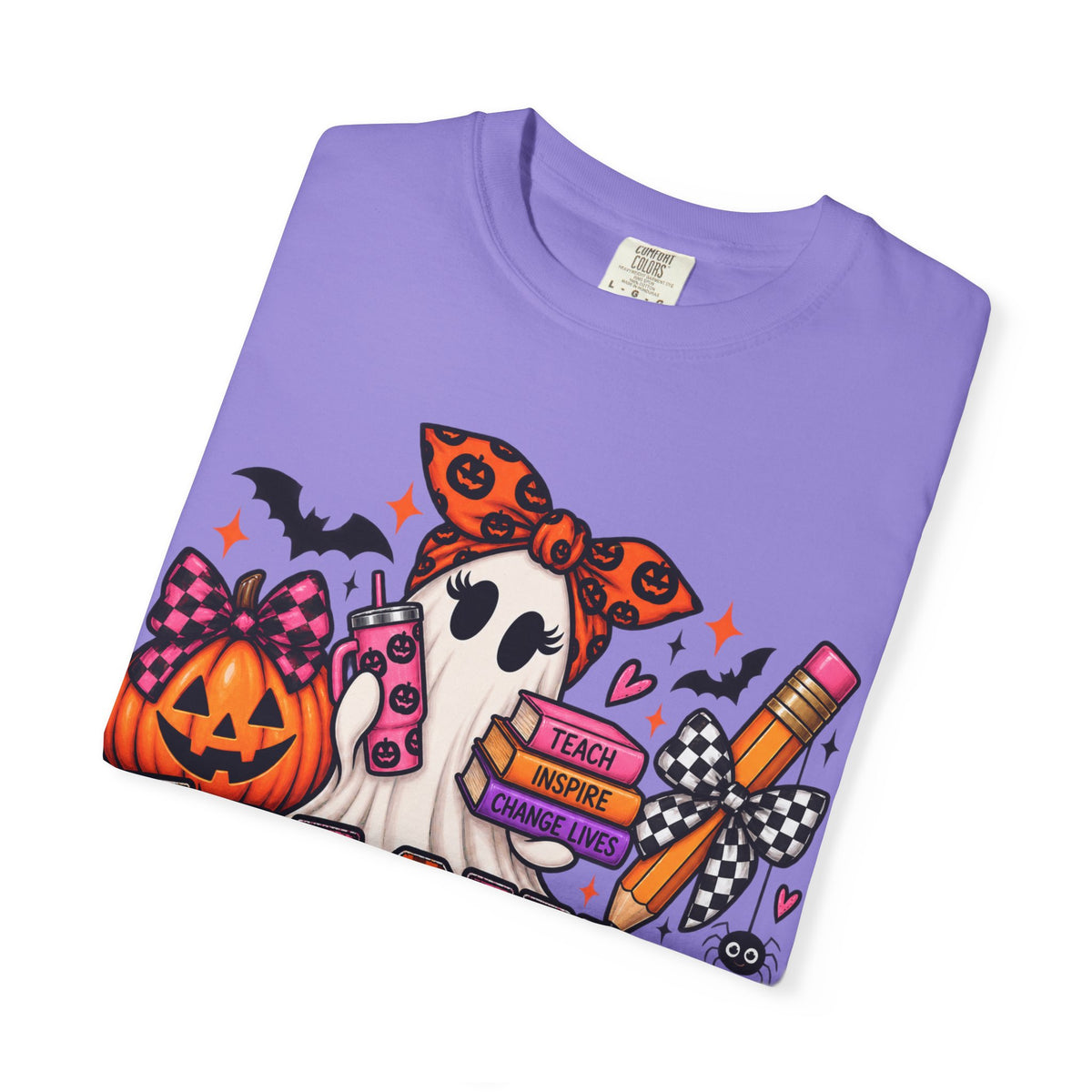 Spooky teacher tee