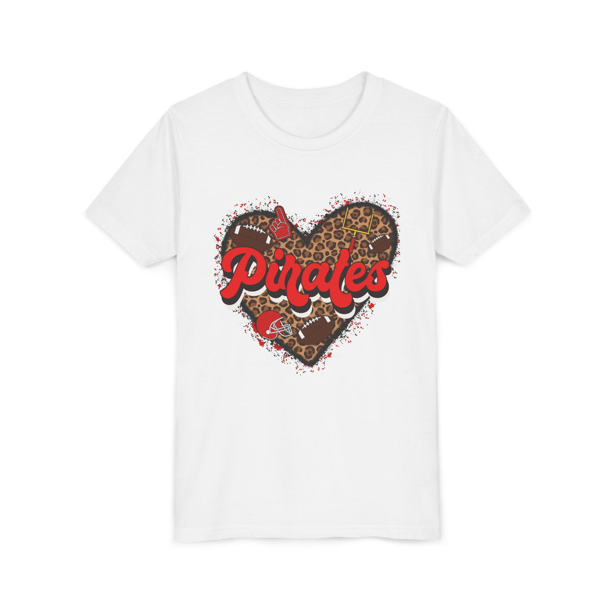 Pirates heart tee