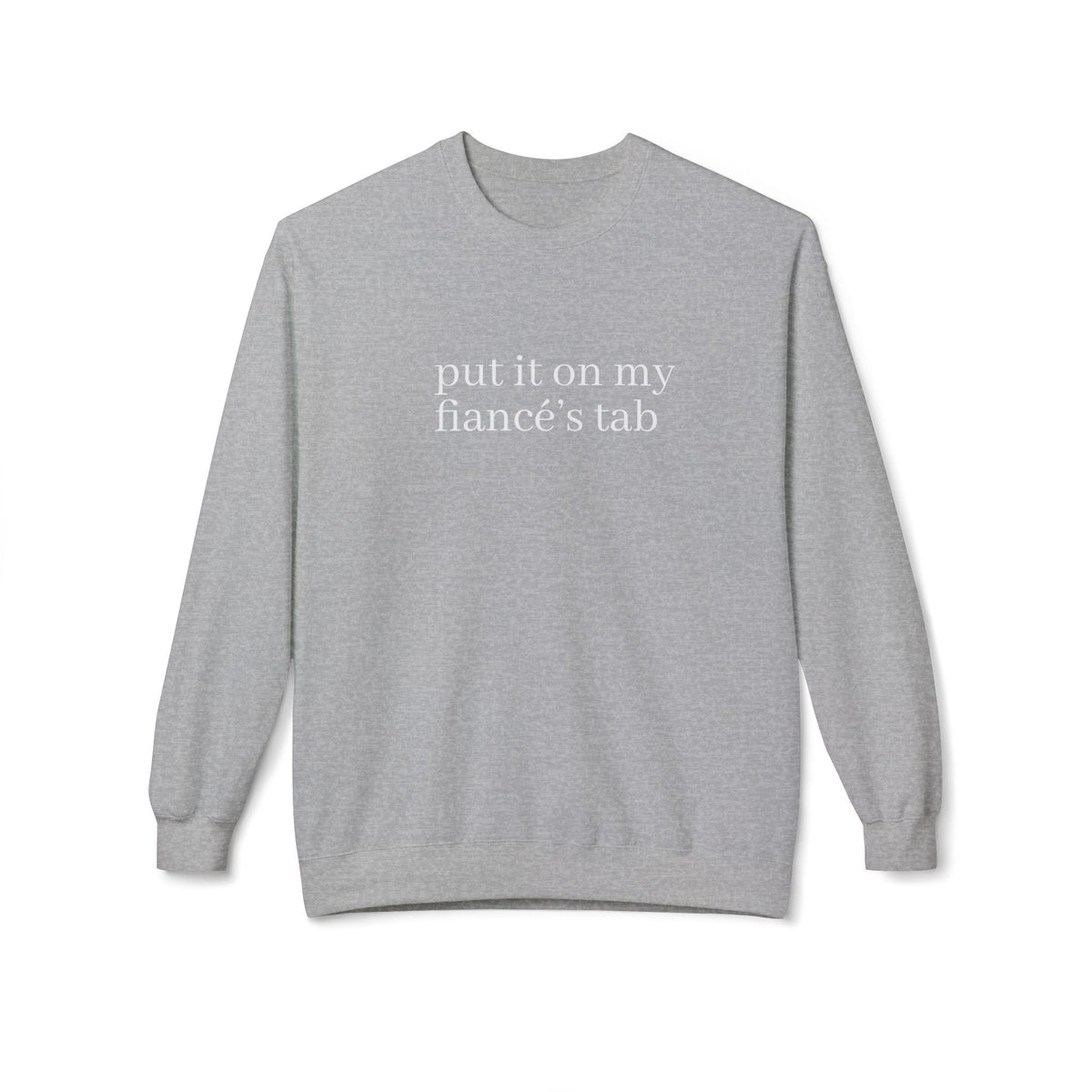 Fiancés tab Crewneck Sweatshirt