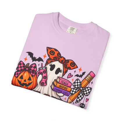 Spooky teacher tee