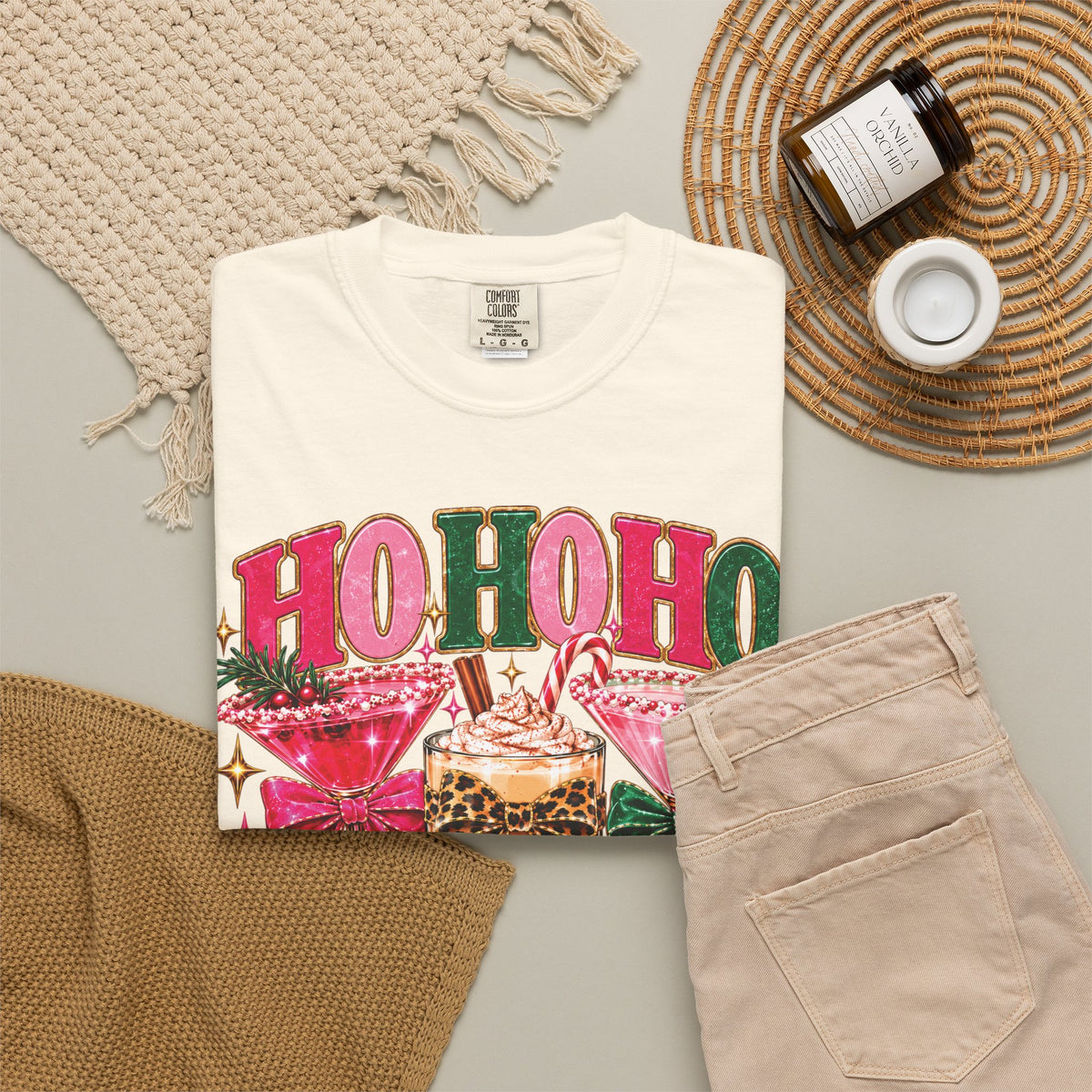 Ho Ho Hold my drinks T-shirt