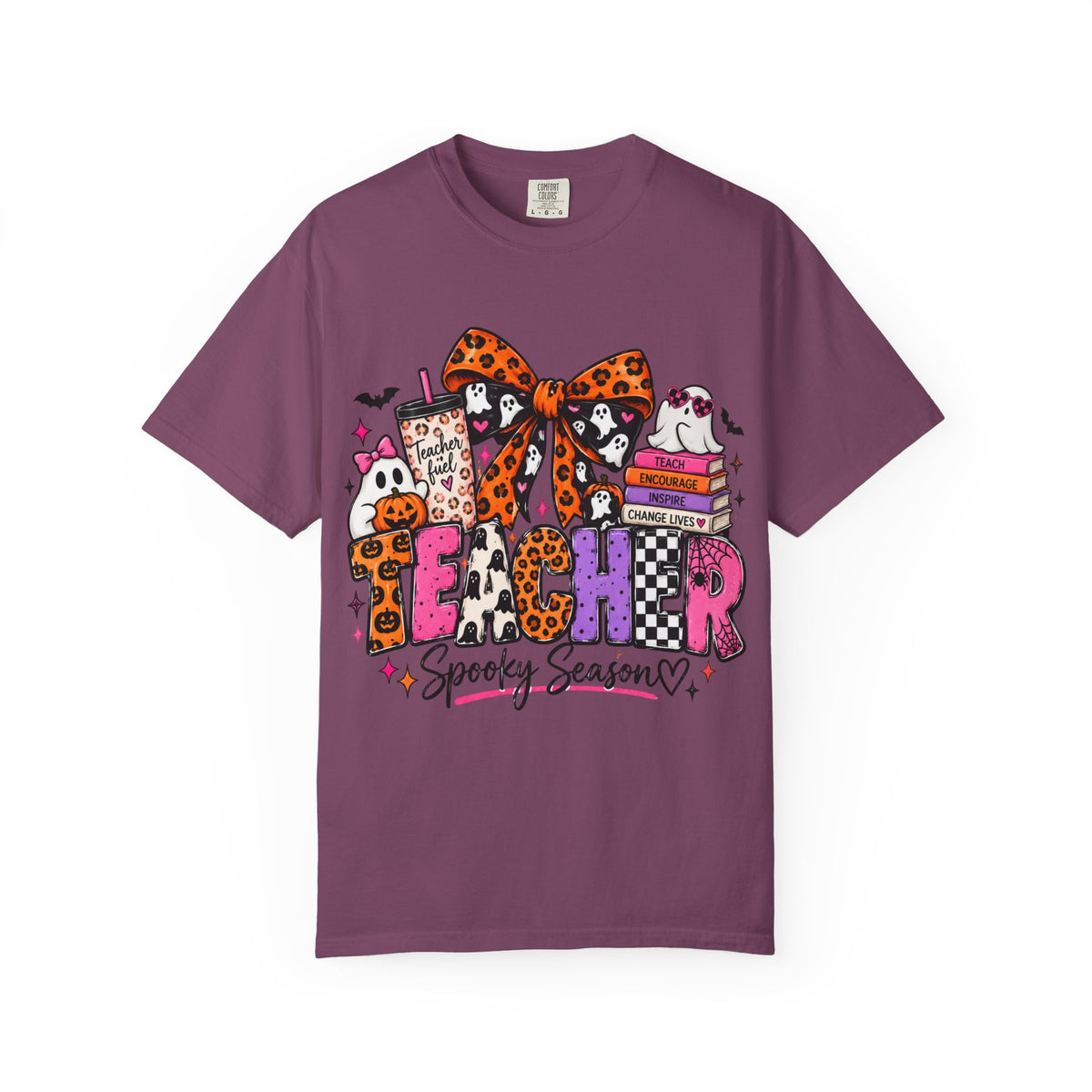 Teacher spooky season tee