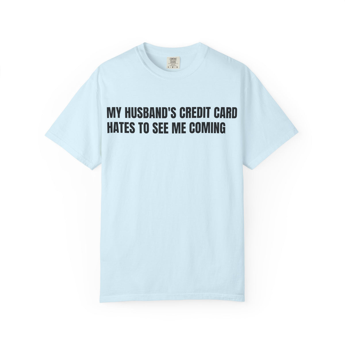 Husbands credit card tee