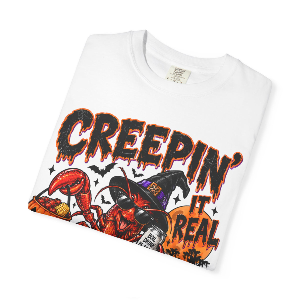 Creepin it real crawfish tee