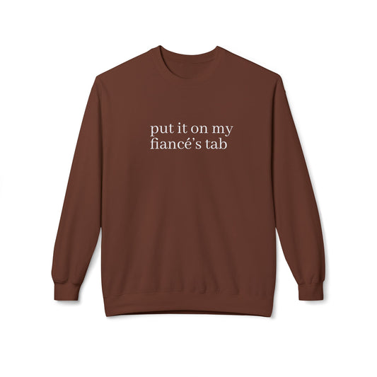 Fiancés tab Crewneck Sweatshirt