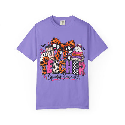 Teacher spooky season tee