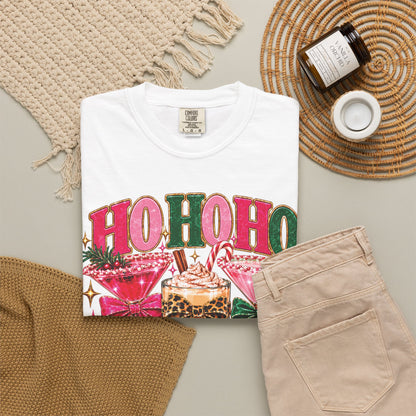 Ho Ho Hold my drinks T-shirt