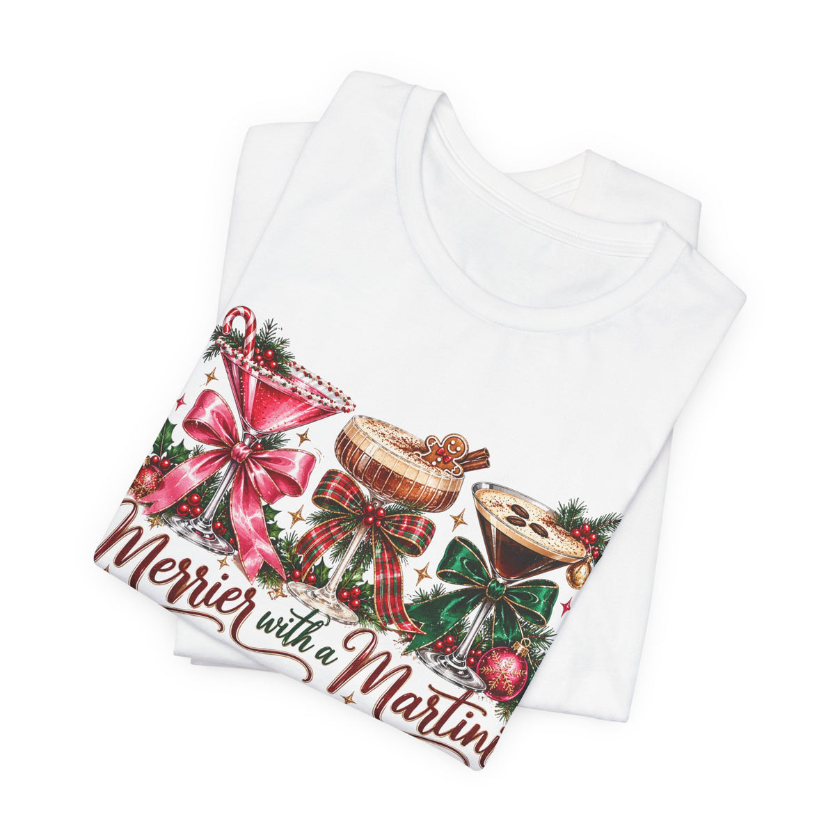 Merrier with a Martini tee