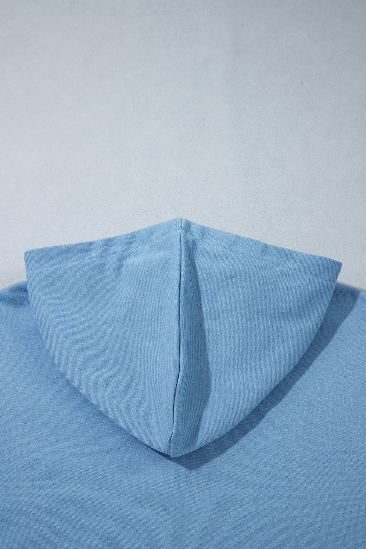 Beau Blue Polka Dot Hooded Zip-Up Sweatshirt