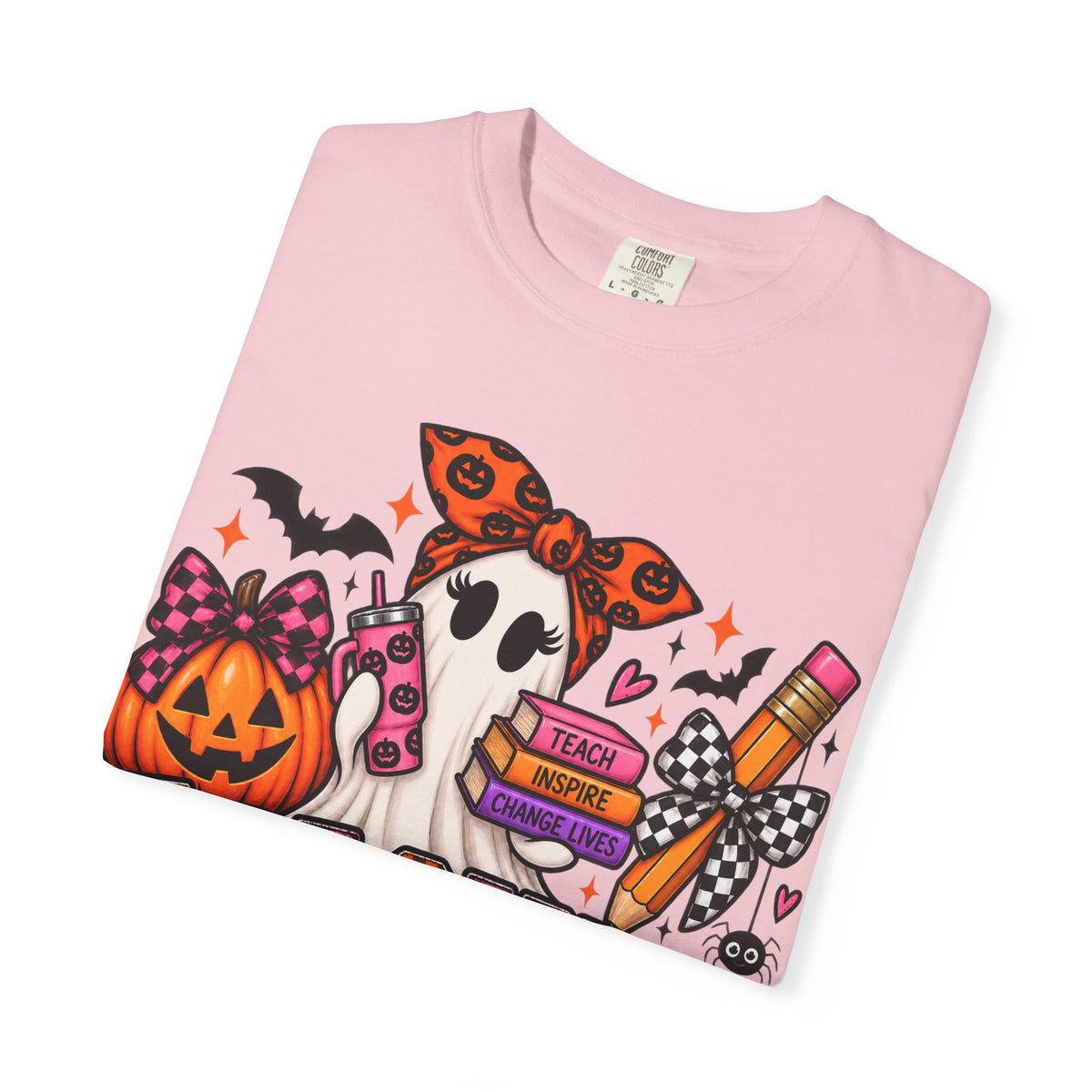 Spooky teacher tee