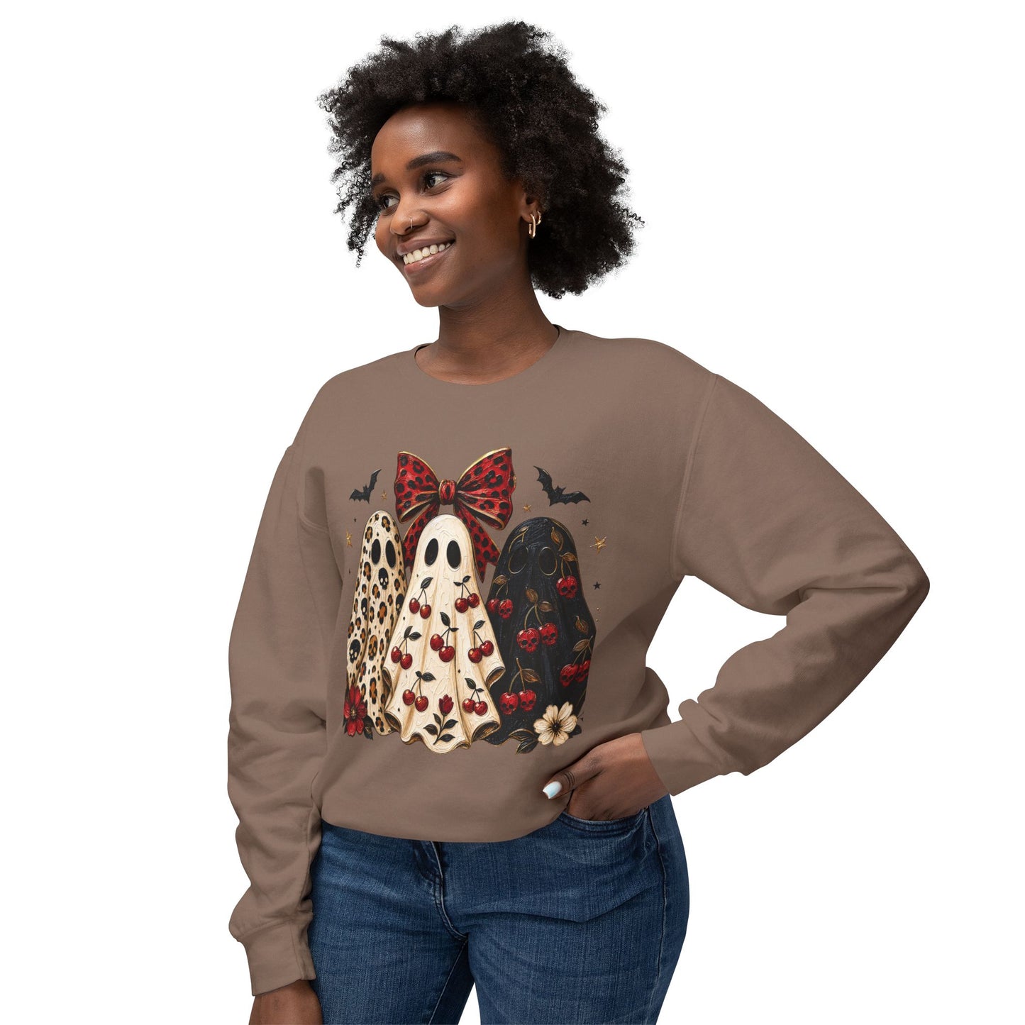 Cherry Ghost Crewneck Sweatshirt