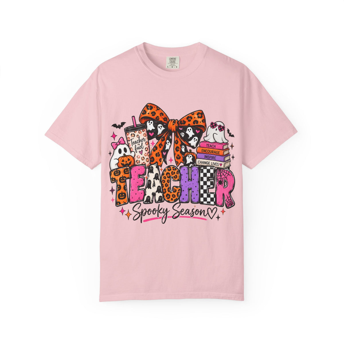 Teacher spooky season tee