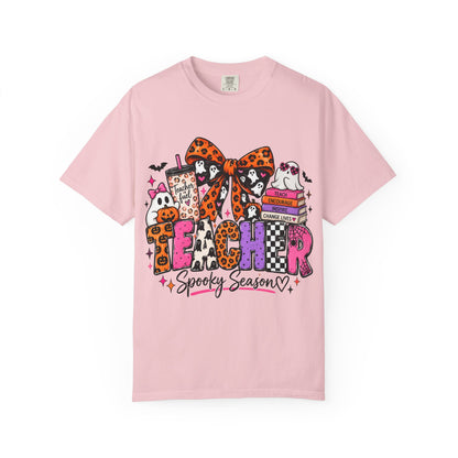 Teacher spooky season tee