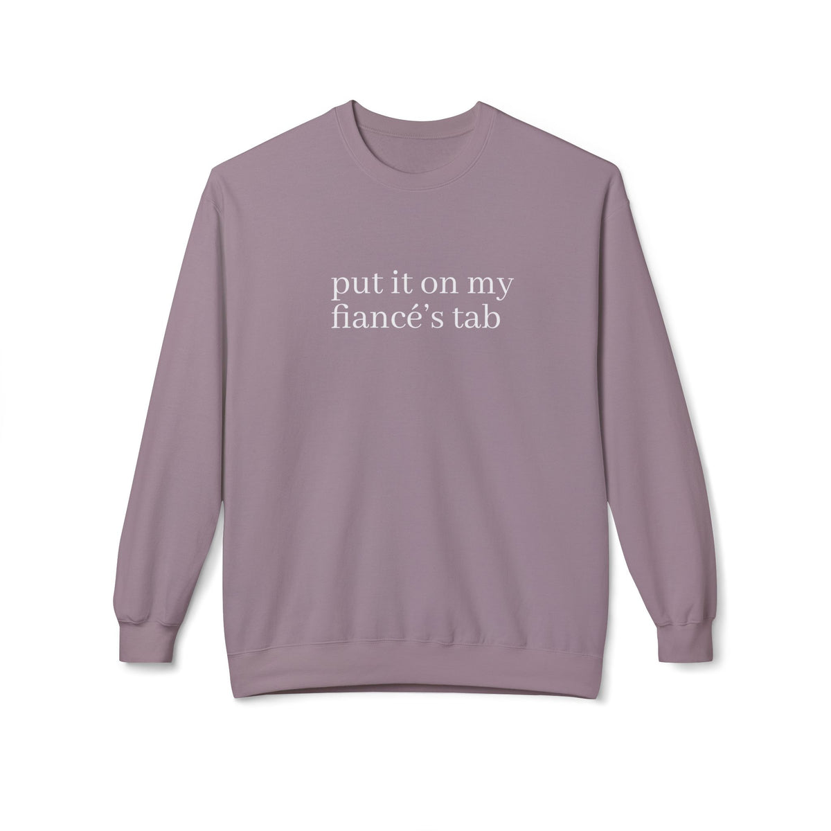 Fiancés tab Crewneck Sweatshirt