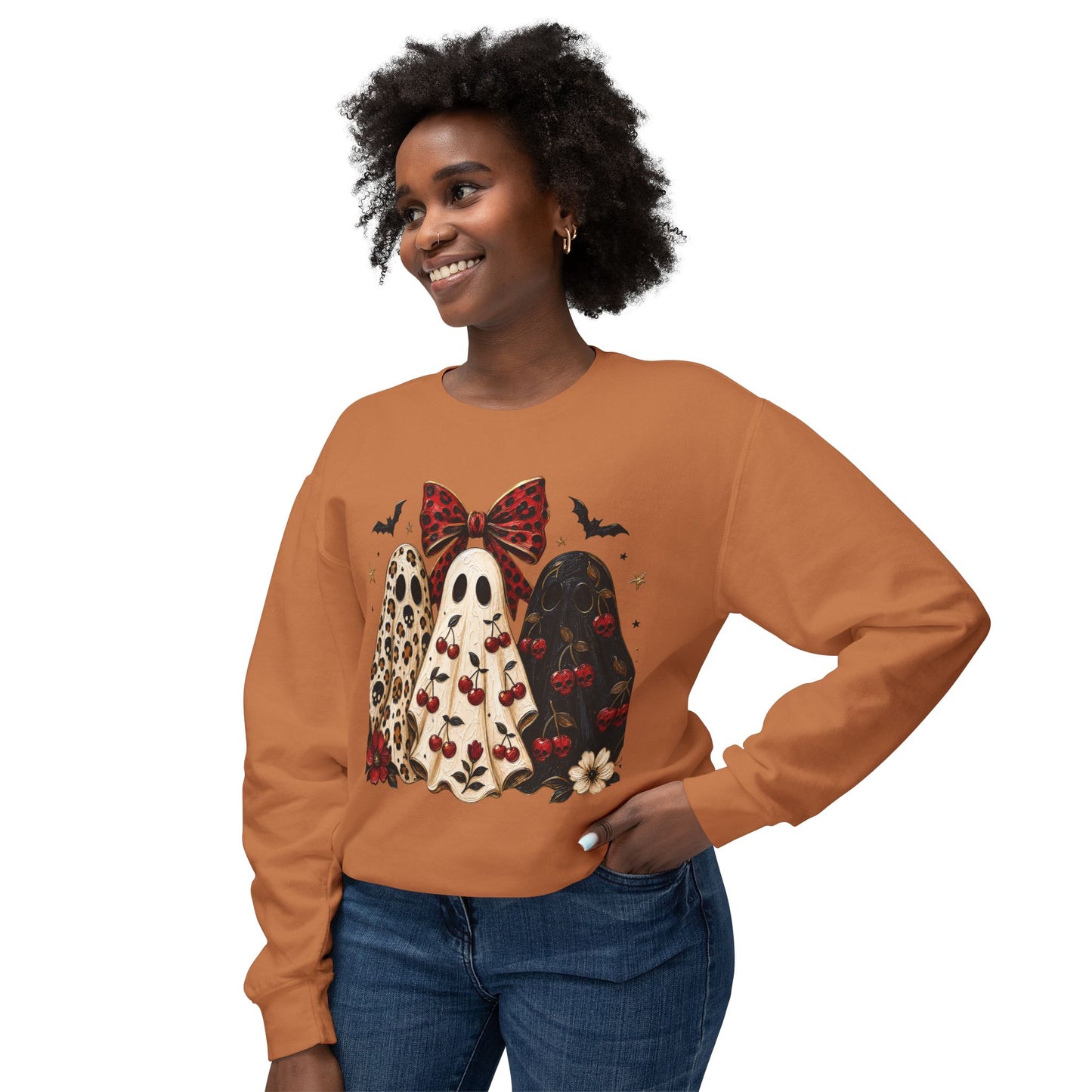 Cherry Ghost Crewneck Sweatshirt