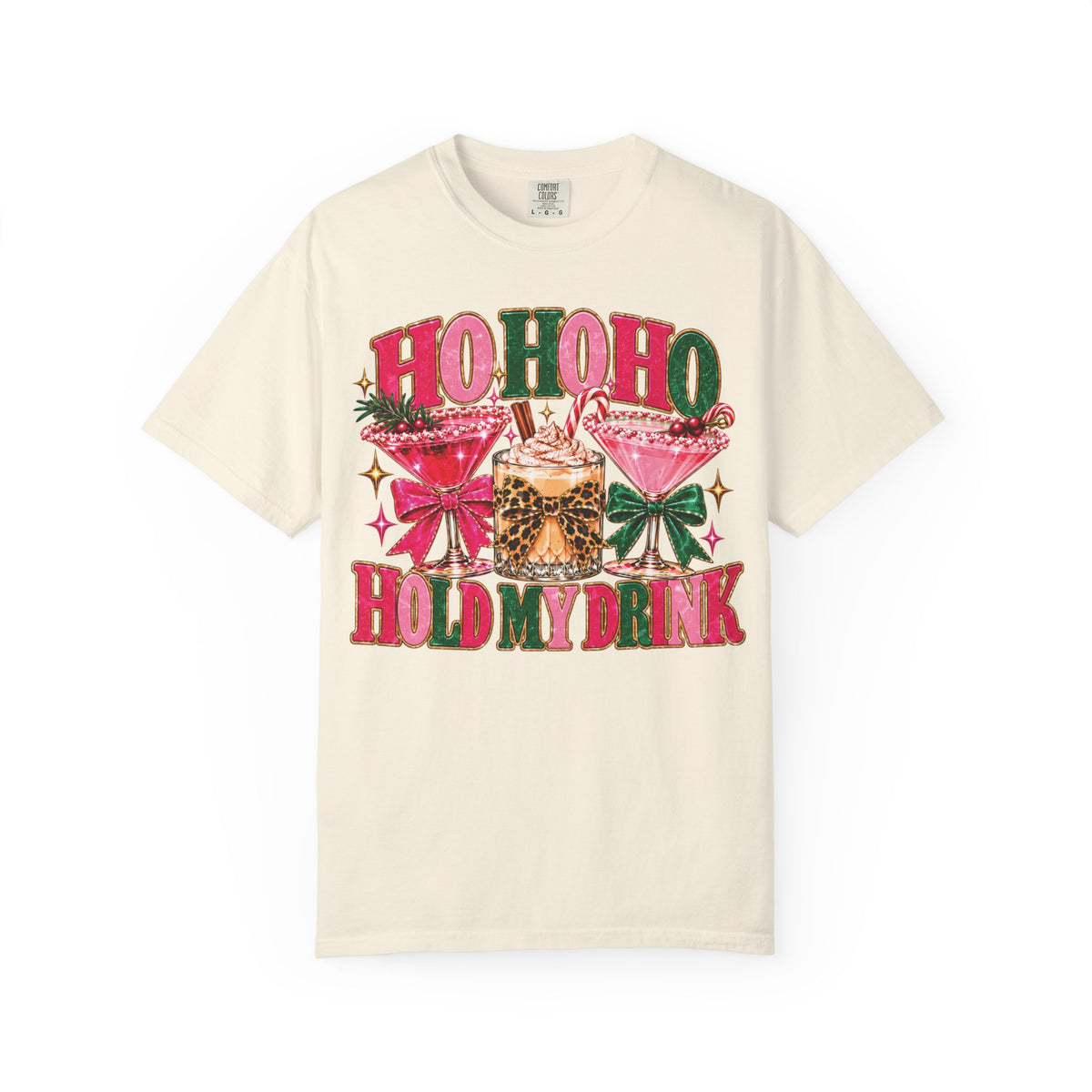 Ho Ho Hold my drinks T-shirt