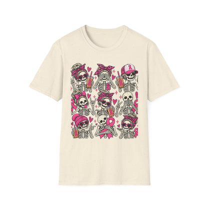 Pink skull tee