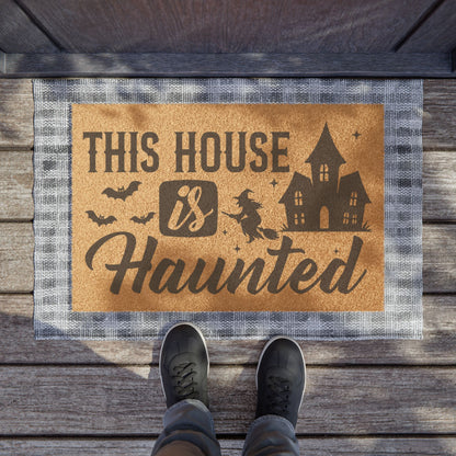 This house is haunted doormat