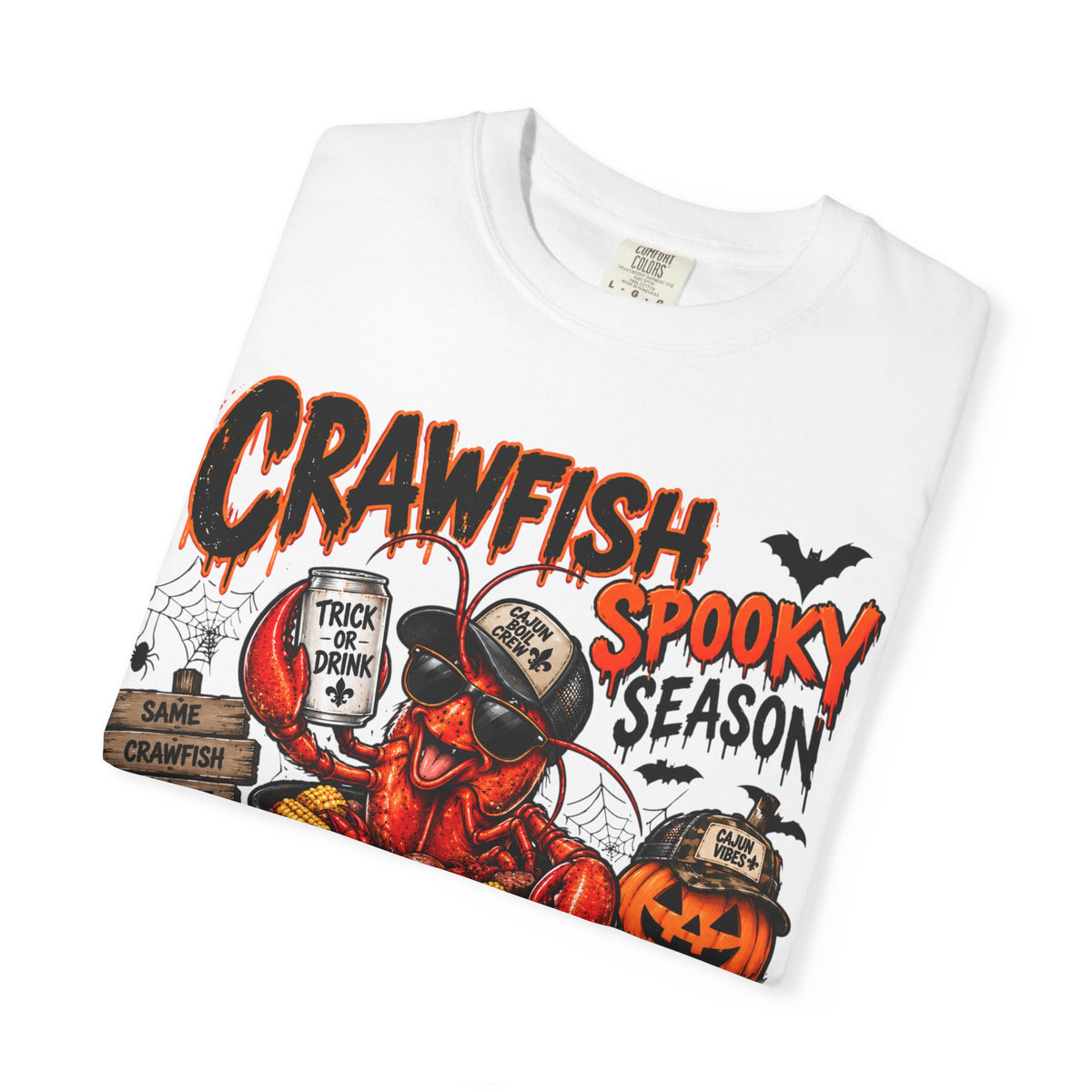 Crawfish spooky season tee