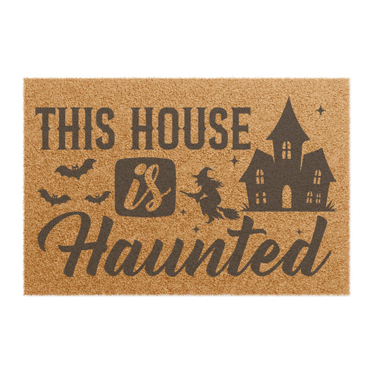 This house is haunted doormat
