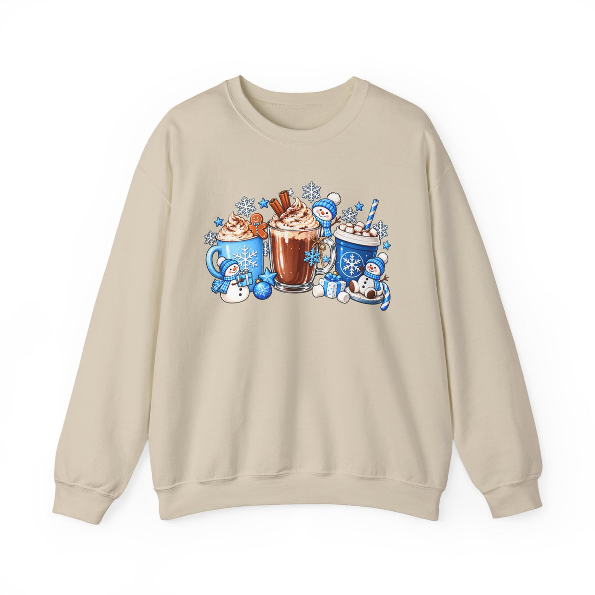 Snowman coffee  Crewneck Sweatshirt