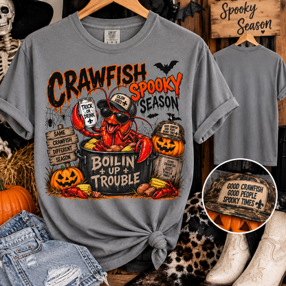 Crawfish spooky season tee