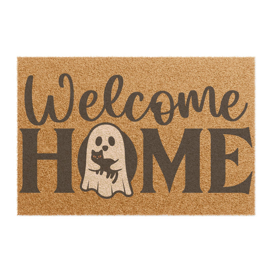 Welcome home ghost doormat