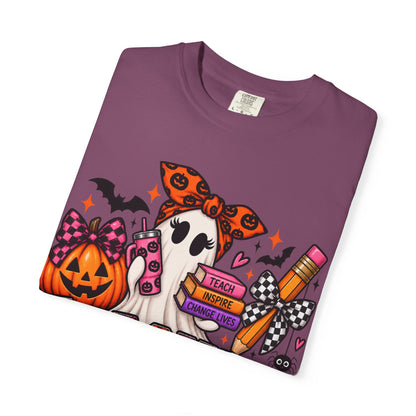 Spooky teacher tee