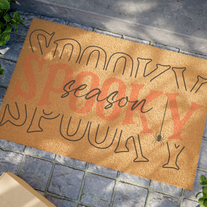 Spooky season doormat