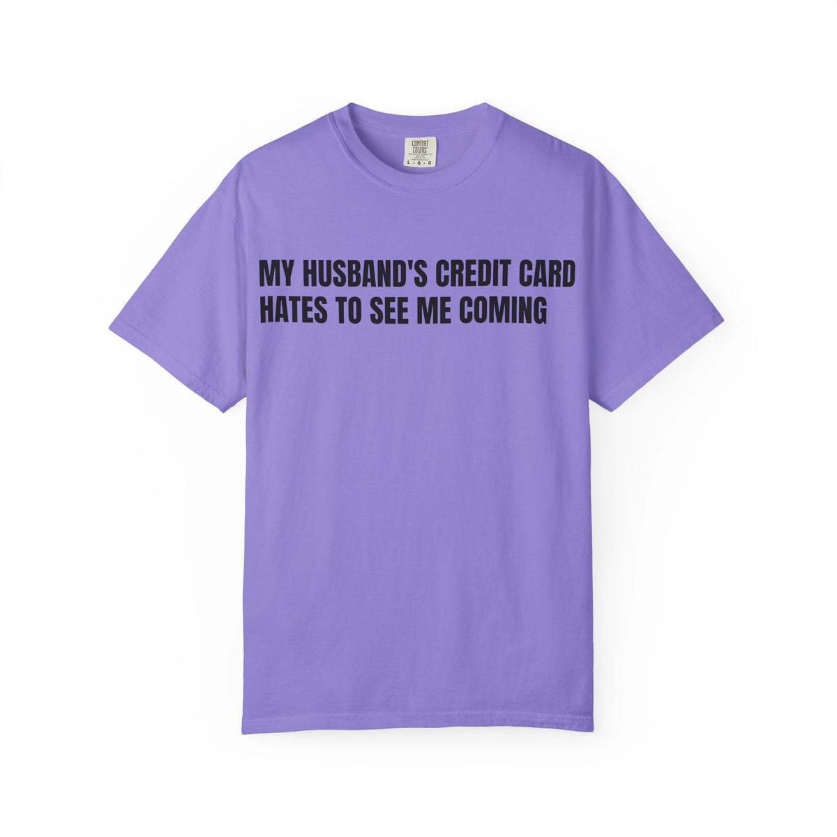 Husbands credit card tee
