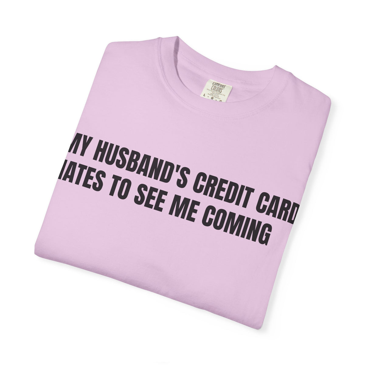 Husbands credit card tee