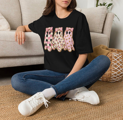 Pink ghost tee