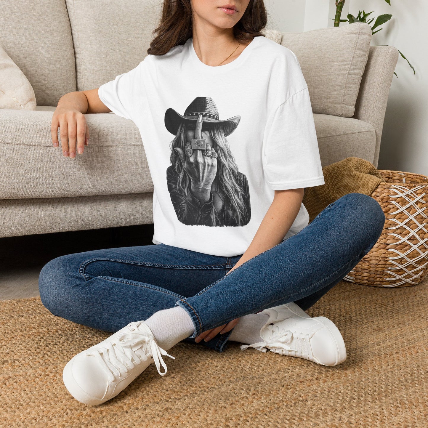 Cowgirl tee