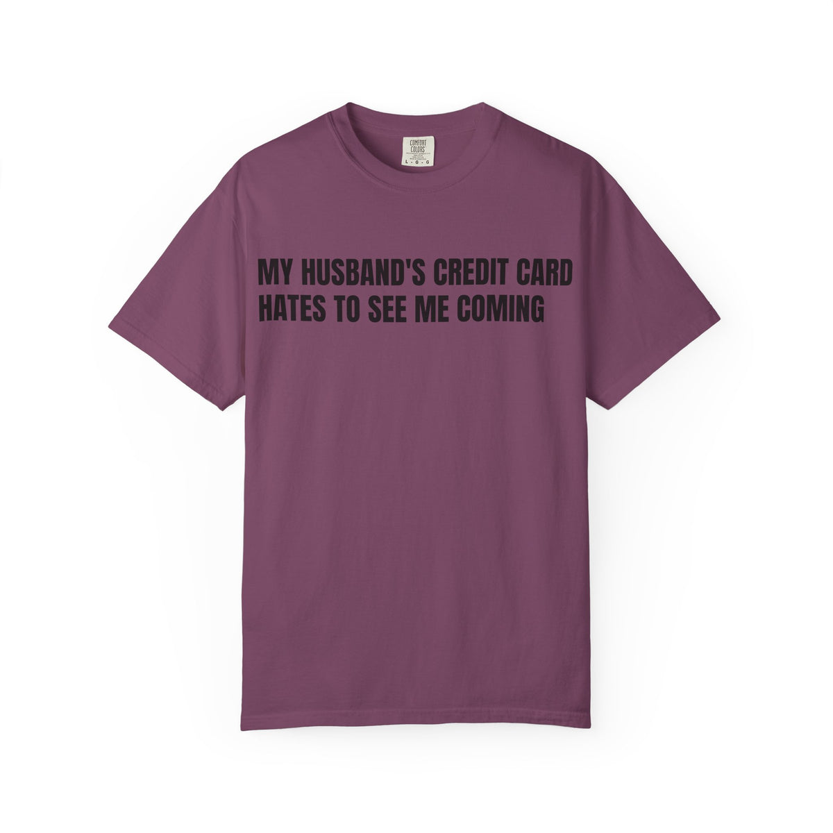 Husbands credit card tee