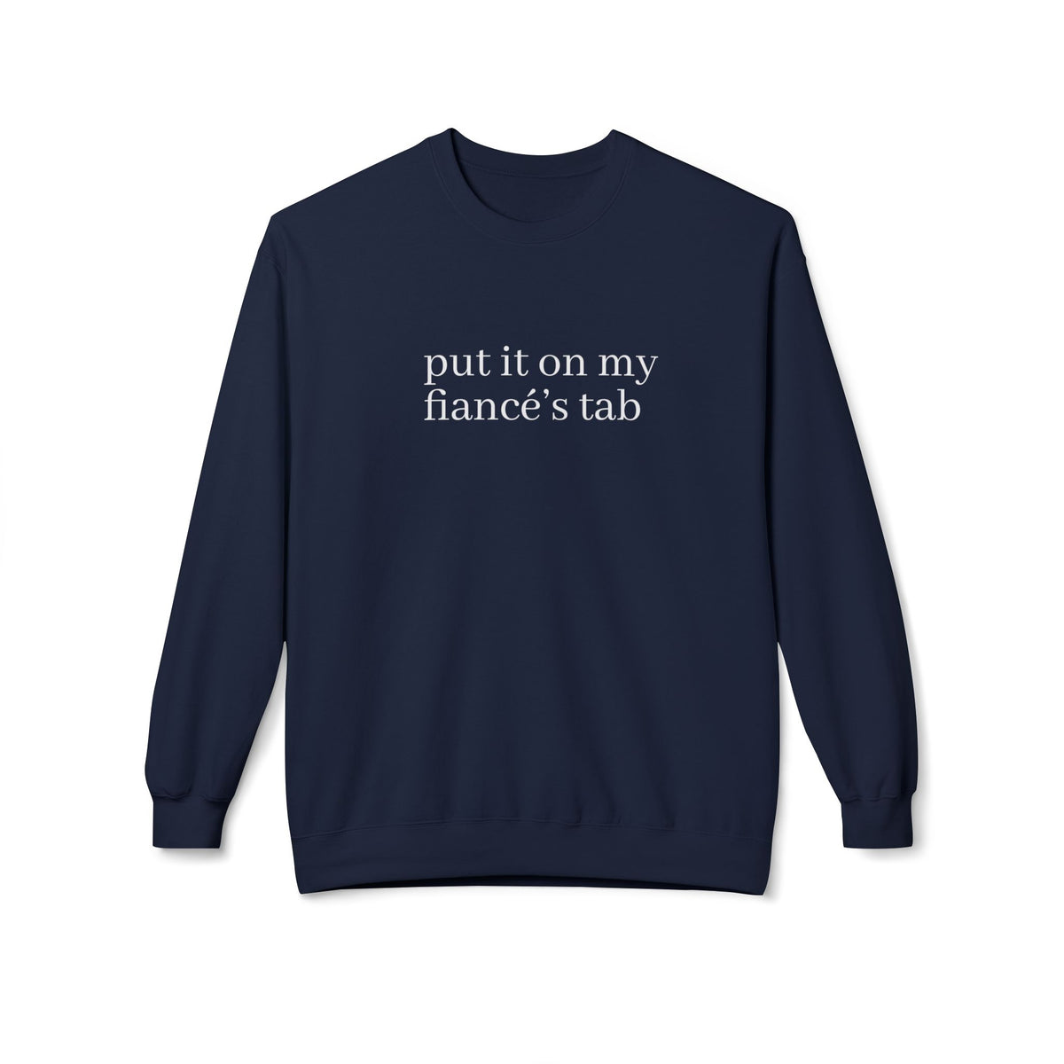 Fiancés tab Crewneck Sweatshirt