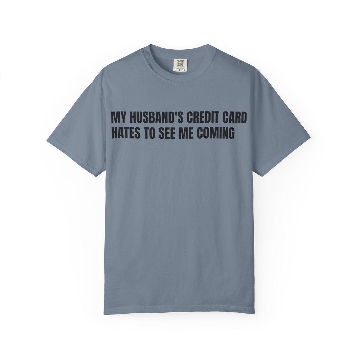 Husbands credit card tee