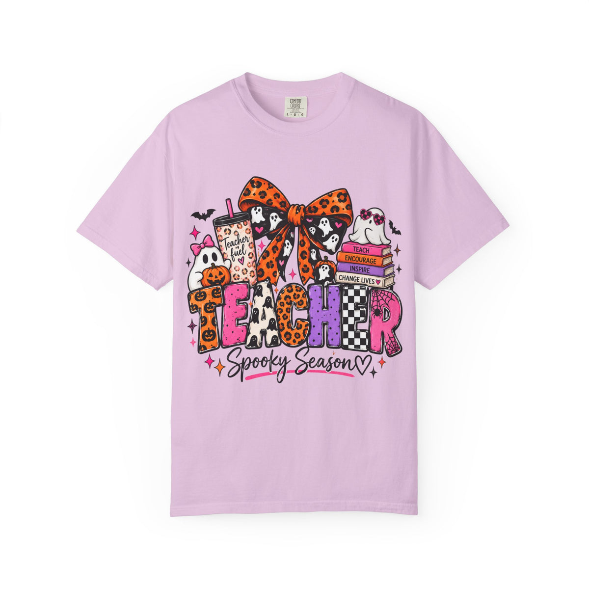 Teacher spooky season tee