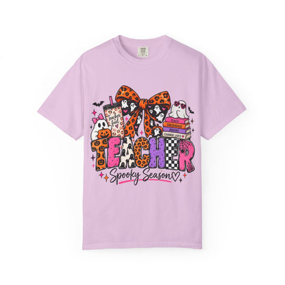 Teacher spooky season tee