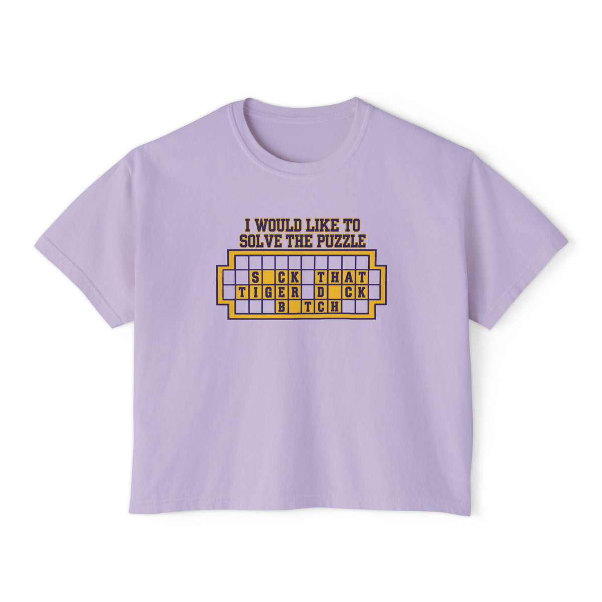 I would like to solve the puzzle tee
