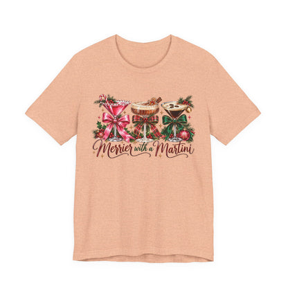 Merrier with a Martini tee