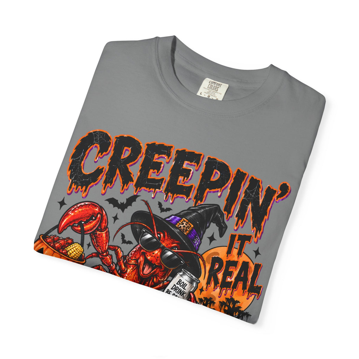 Creepin it real crawfish tee