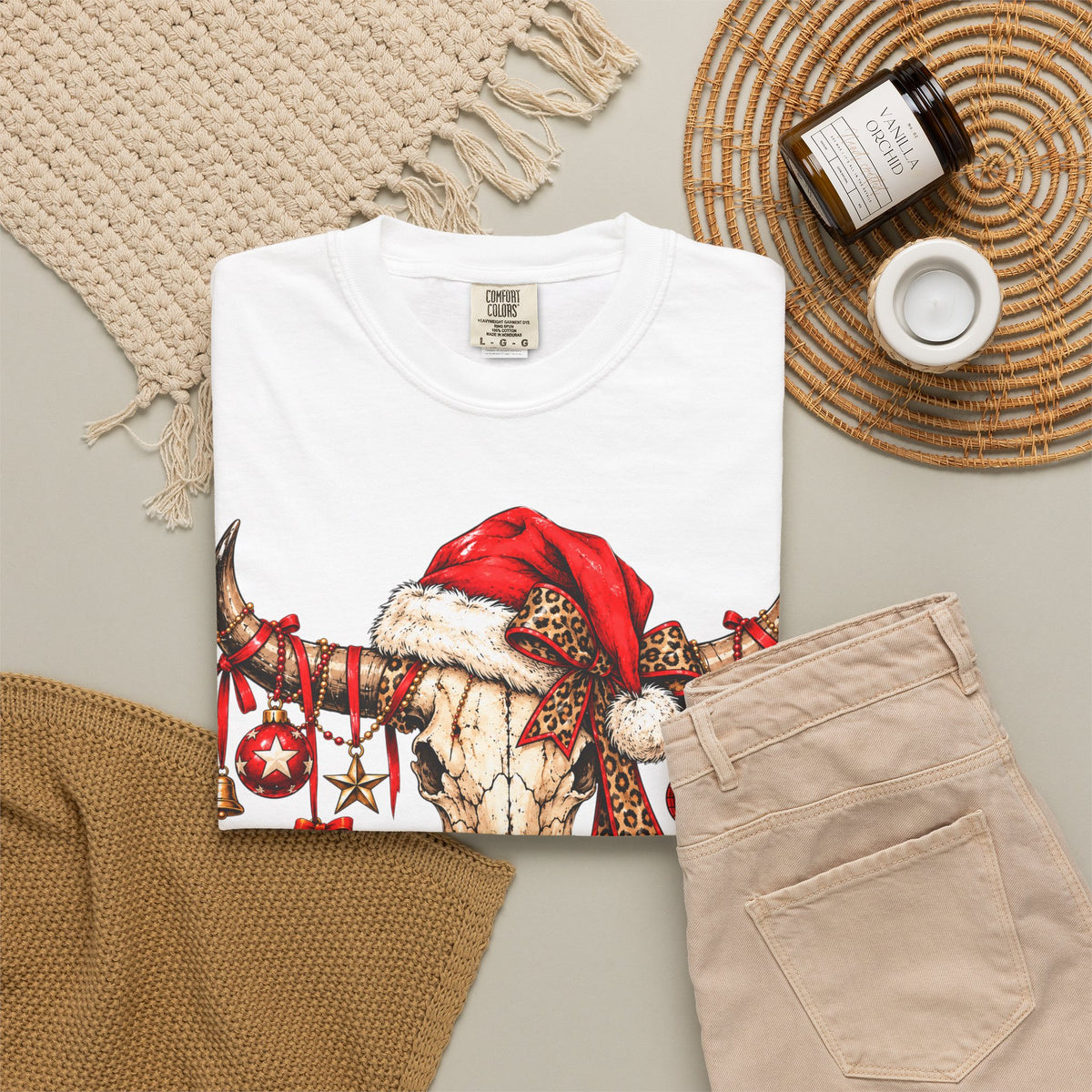 Skull Christmas Tee