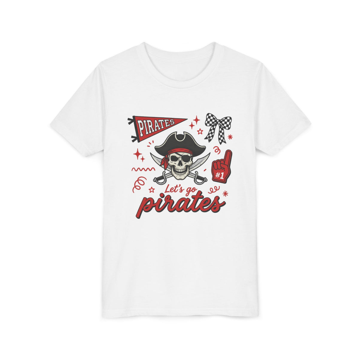 Let’s go pirates tee