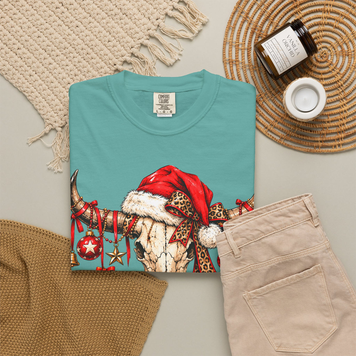 Skull Christmas Tee
