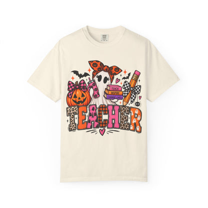 Spooky teacher tee