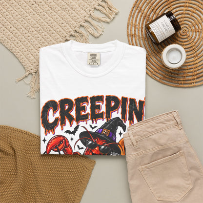Creepin it real crawfish tee