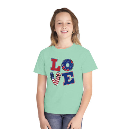 Youth LOVE USA Tee