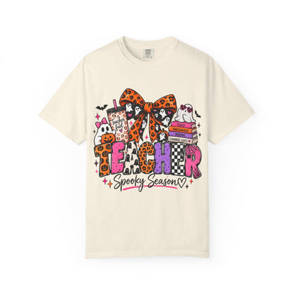 Teacher spooky season tee