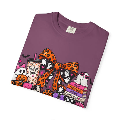 Teacher spooky season tee