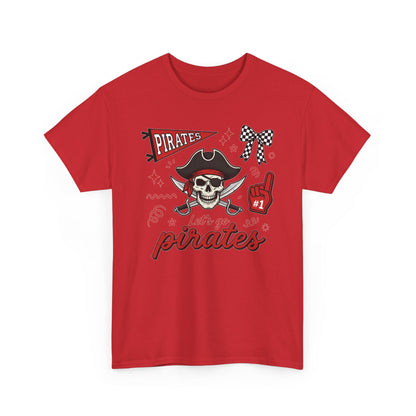 Go pirates tee